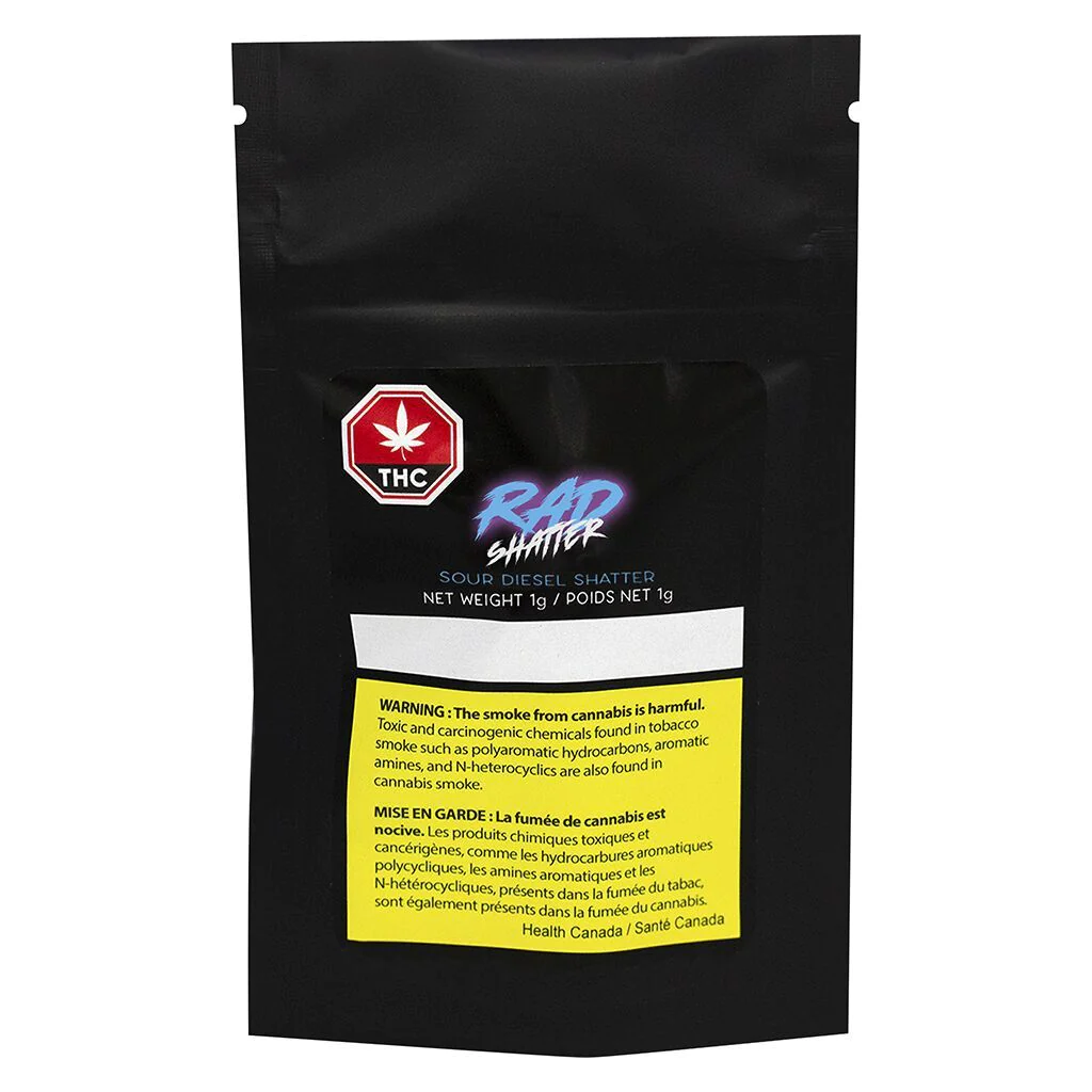 RAD | Sour Diesel | Shatter | 1g