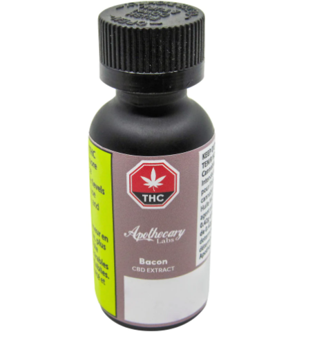 Apawthecary | Bacon CBD Oil | Extra Strength | 60mL
